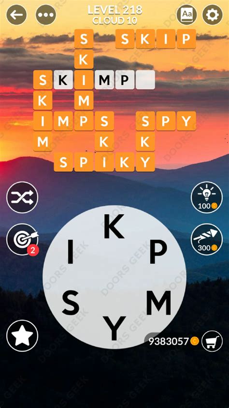 If you enjoyed this peaceful <b>puzzle</b> game, you may also check out Word Search <b>Puzzles</b> for some other challenging yet fun word <b>puzzles</b>! Developer. . Wordscapes puzzle 218